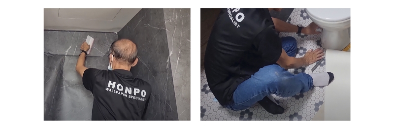 The process of installing from Honpo team